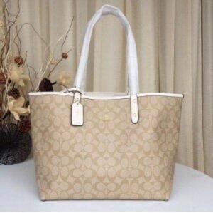 COACH CITY TOTE BAG WITH OG BOX (CREAM)
