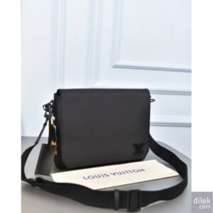 LOUIS VUITTON AEROGRAM MESSENGER BAG WITH DUST BAG