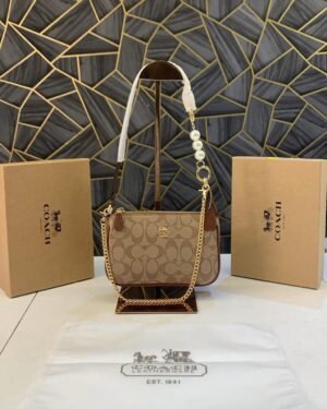 COACH TABBY SHOULDER SLING BAG ( BROWN )