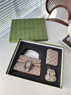 GUCCI DINO COMBO SET WITH PREMIUM QUALITY BAG AND ACCESSORIES WITH (OG BOX)