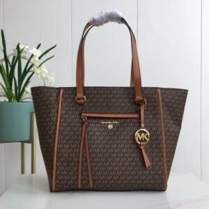 MICHAEL KORS TOTE BAG ( BROWN )