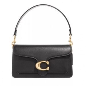 COACH GEORGIE TABBY SHOULDER BAG ( BLACK )