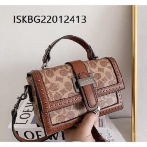 COACH_ STUDD SLING BAG PREMIUM QUALITY WITH OG BOX