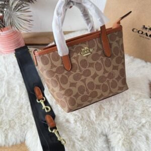 COACH_CITY MINI TOTE BAG WITH BOX PREMIUM QUALITY