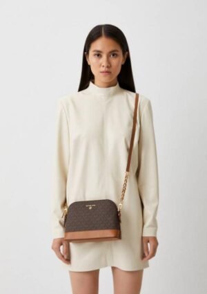 MICHAEL_KORS_BROWN_DOME_CROSSBODY_BAG_WITH_ORIGINALBOX
